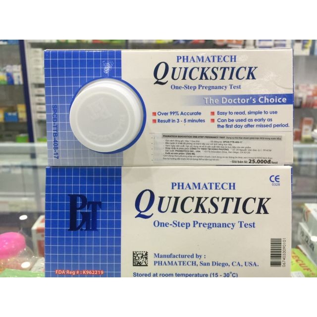 Quickstick que thử thai