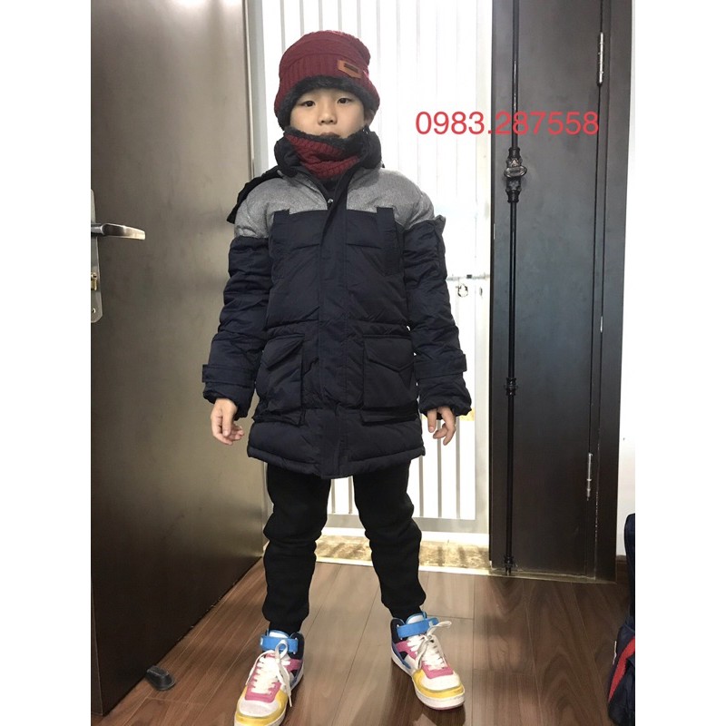 Áo phao trẻ em bé trai hàng xuất dư 6y- 11y