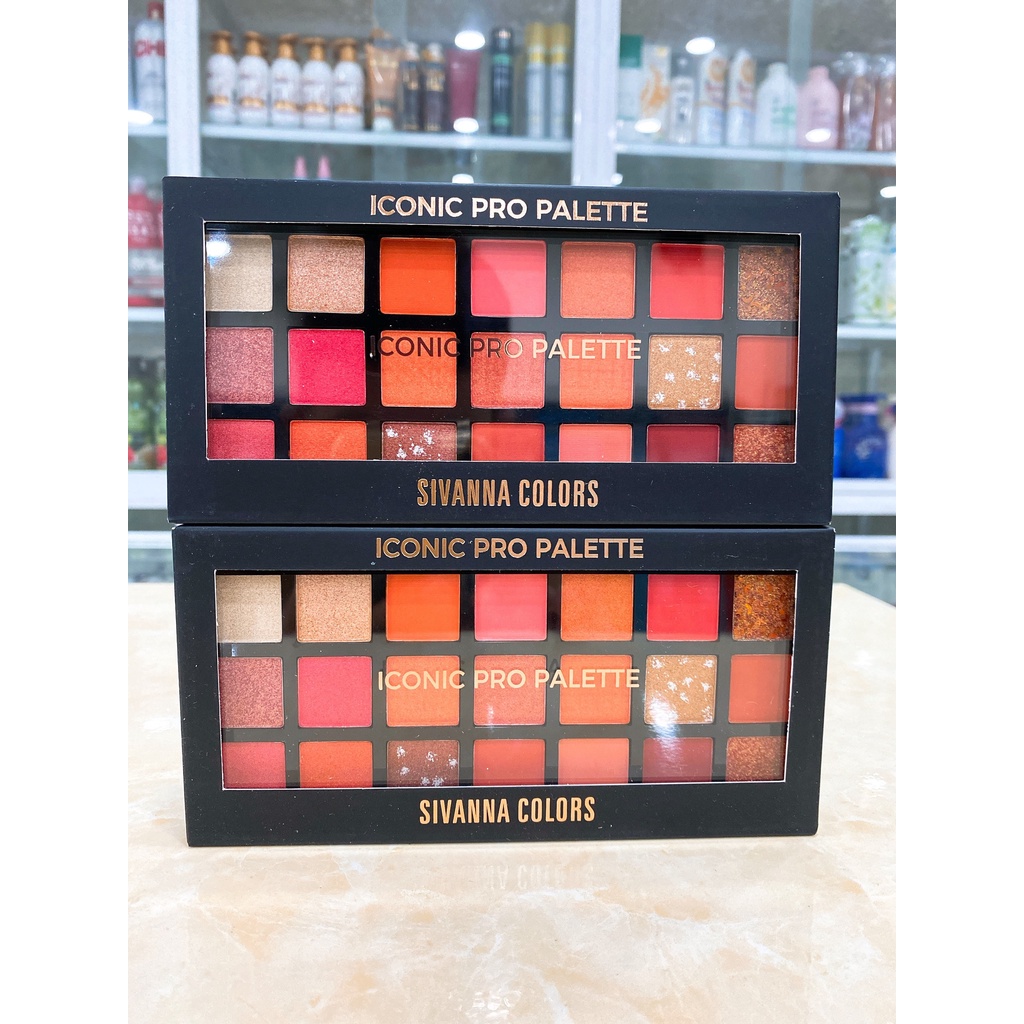 Bảng 21 Ô Phấn Mắt Sivanna Iconic Pro Palette HF384 Thái Lan