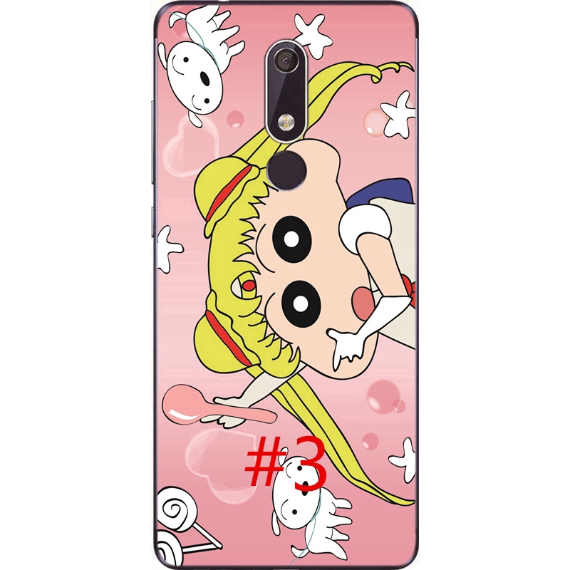 Cute Doraemon Back Cover Nokia 3.1 /5.1 Plus/X5 /6.1 Plus/X6 / 7.1 Plus/X7 Soft TPU Case