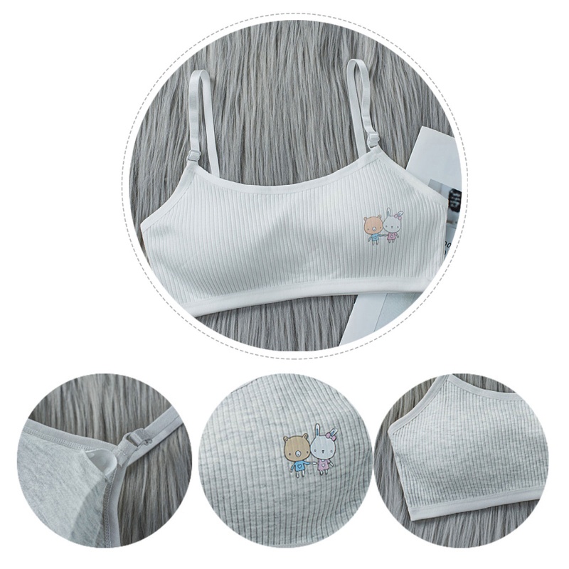 Áo Ngực Dạng Ống Bằng Cotton Mềm Mại Thoải Mái Dành Cho Tuổi Teen
