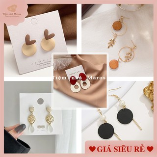 Bông tai / Khuyên tai vintage đẹp nhiều mẫu tiệm nhà Maros 2021