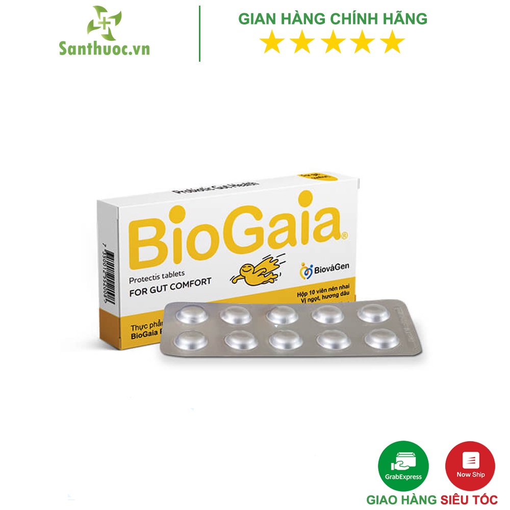 Men Vi Sinh Biogaia Protectis Tablets 10 Viên Thụy Điển