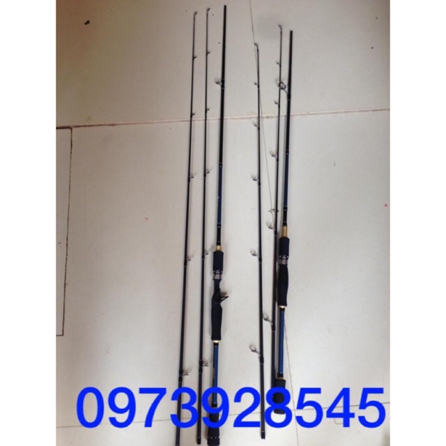 Cần câu lure Shimano co  hai loại đứng và ngang 3 size 1m8 2m1 2m4 - ĐỒ CÂU PHÍA BẮC - S13