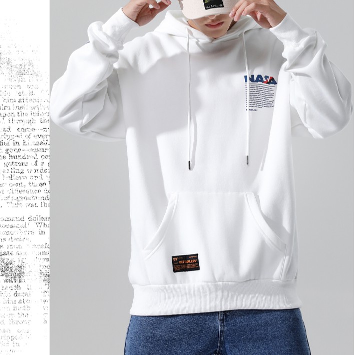 Áo Hoodie nam nữ  Phi Hành Gia Nasa HALEY unisex phong cách Hàn Quốc cá tính, Chất Nỉ Dày Dặn Ấm Áp mã HD110