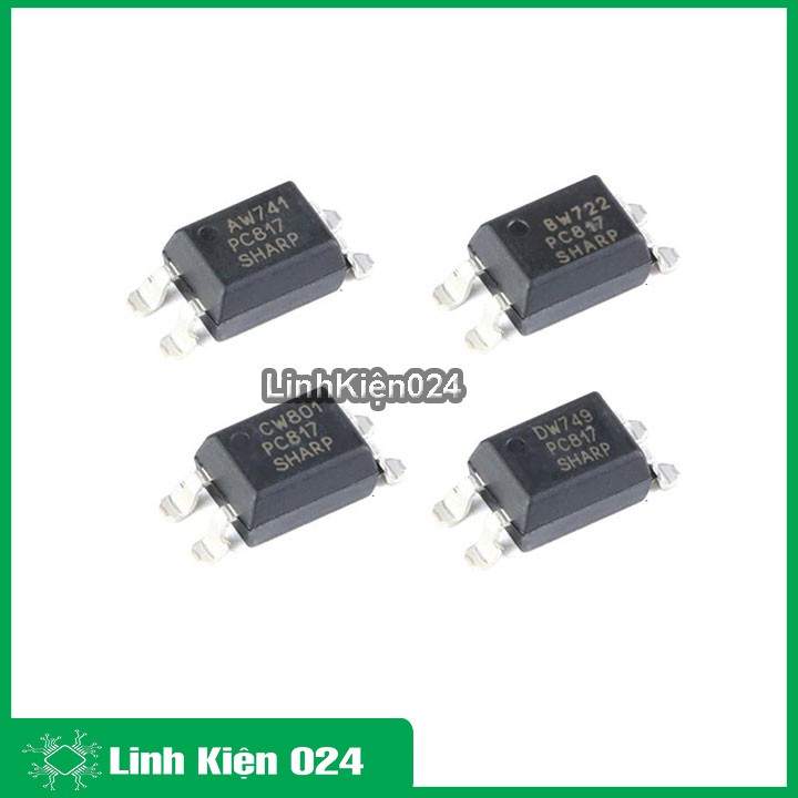 Sản phẩm Opto PC817 Sharp 5V 5mA
