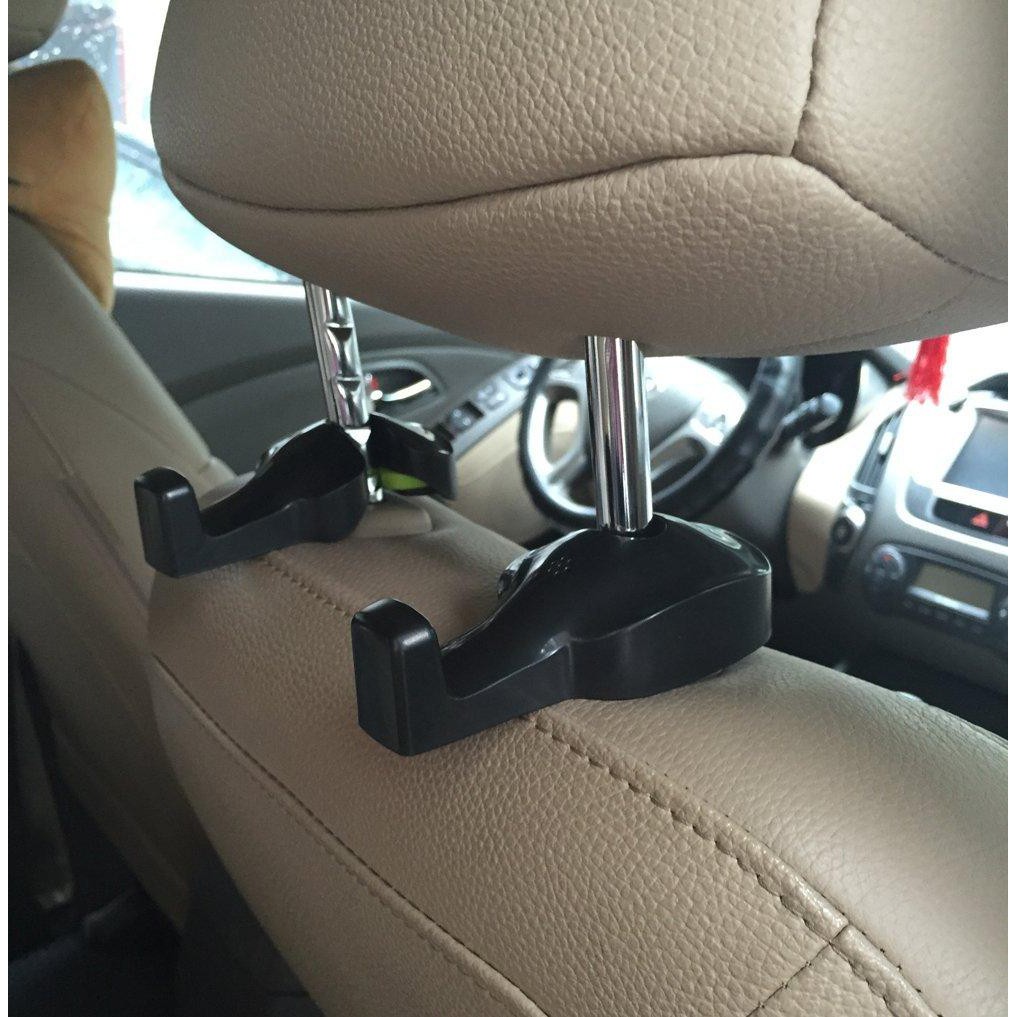 HỘP 2 MÓC TREO ĐỒ TRÊN Ô TÔ