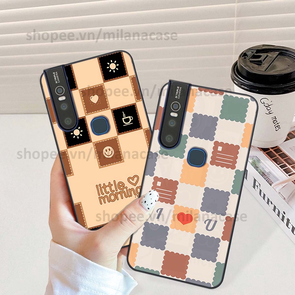 Ốp Vivo V15 / V15 Pro caro họa tiết nhiều màu sắc siêu đẹp thời trang cá tính