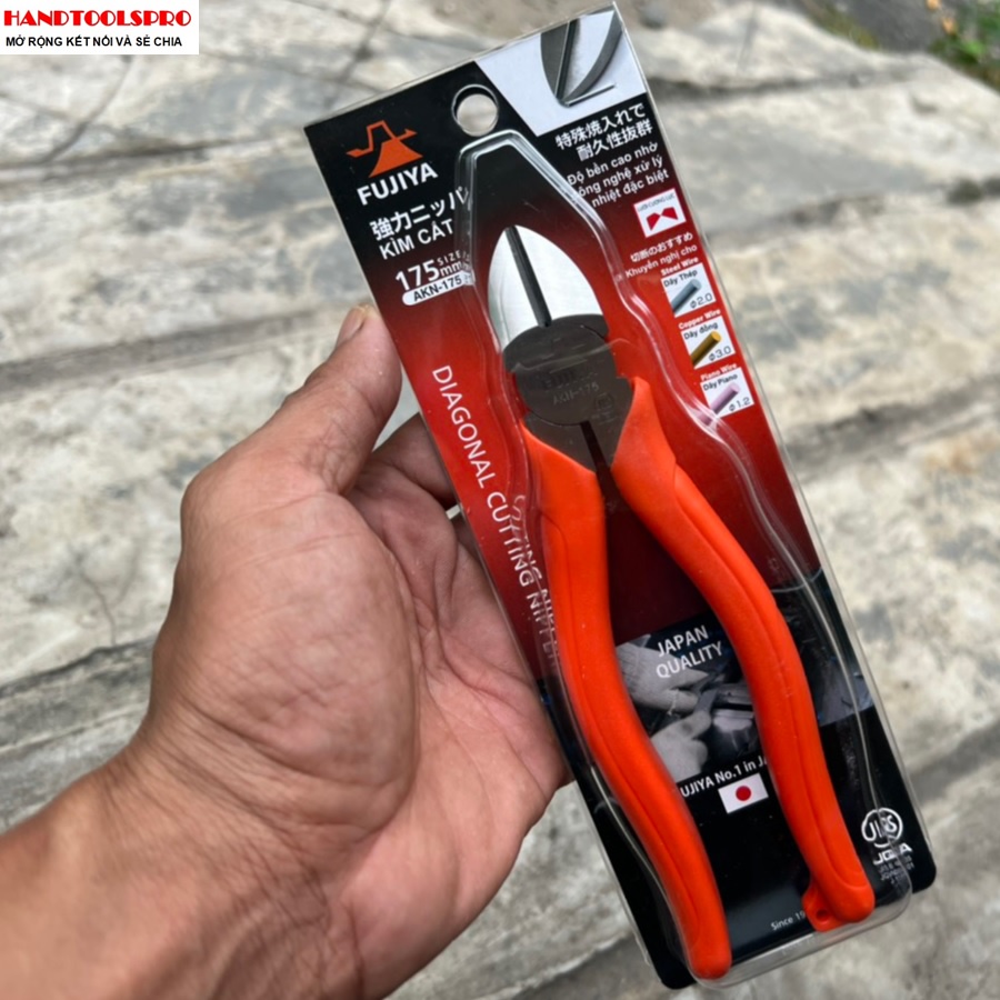 Kìm cắt 175mm Fujiya AKN-175