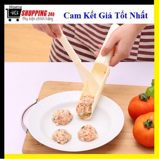 Dụng cụ chia thịt viên tiện lợi bằng nhựa an toàn với người sử dụng