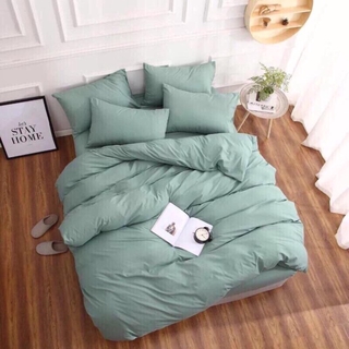 Bộ vỏ chăn ga gối mềm( chăn có ruột)