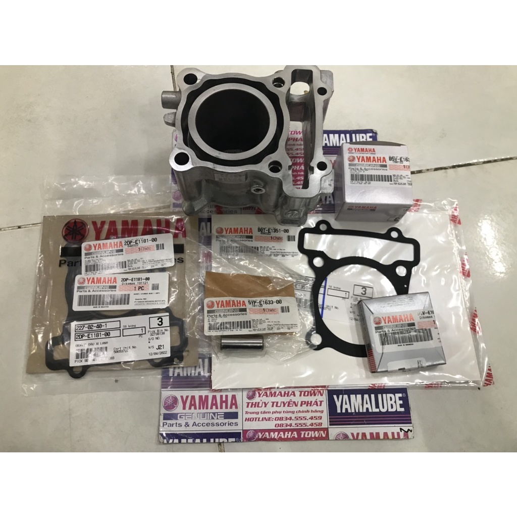 Combo 6 món bộ hơi ex 155 zin chính hãng yamaha