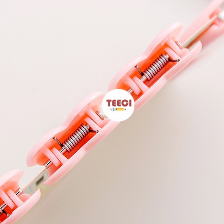 <Video Review> Kẹp Bướm Giữ Giấy Ghi Chú Tài Liệu Đánh Dấu Sách Đồ Dùng Văn Phòng Hình Trái Tim Cute Nhiều Màu D045