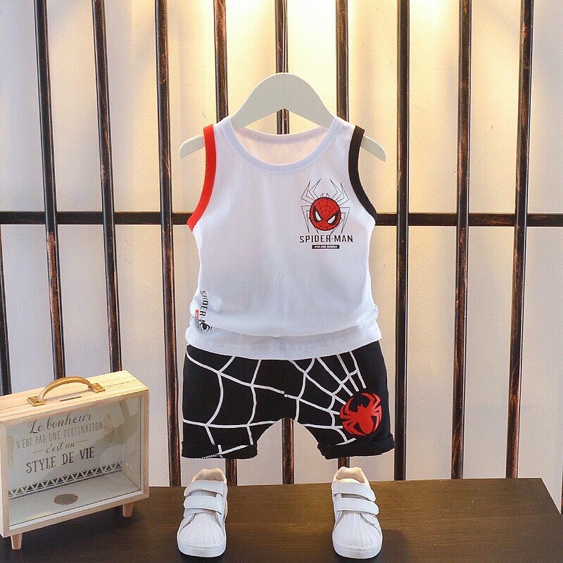 Đồ Bộ Cho Bé - Bộ Thun Sát Nách Cho Bé