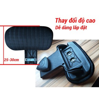 Tựa đầu ghế văn phòng , phụ kiện lắp thêm cho ghế văn phòng, ghế gaming (model1)