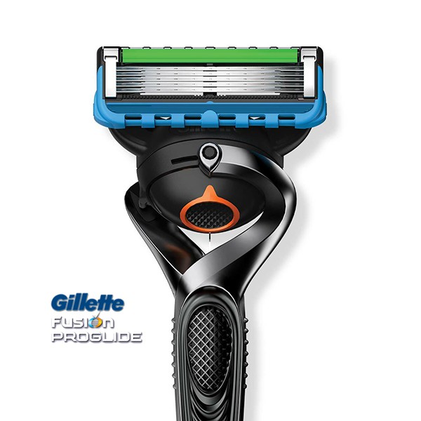 Dao cạo râu Gillette Fusion Proglide 5+1 lưỡi kép cạo sạch bóng không trầy xước. Hộp lưỡi thay thế dao cạo râu Nhật Bản