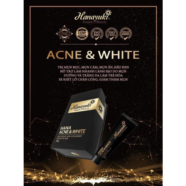 Kem Mụn Hana Acnes & White HANAYUKI | BigBuy360 - bigbuy360.vn