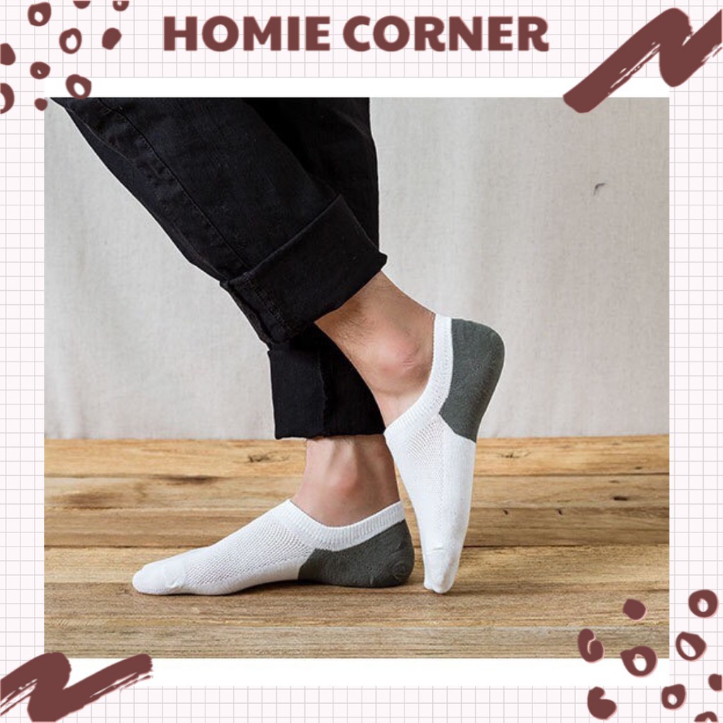 Tất lười nam mùa hè thoáng khí chất đẹp HC19