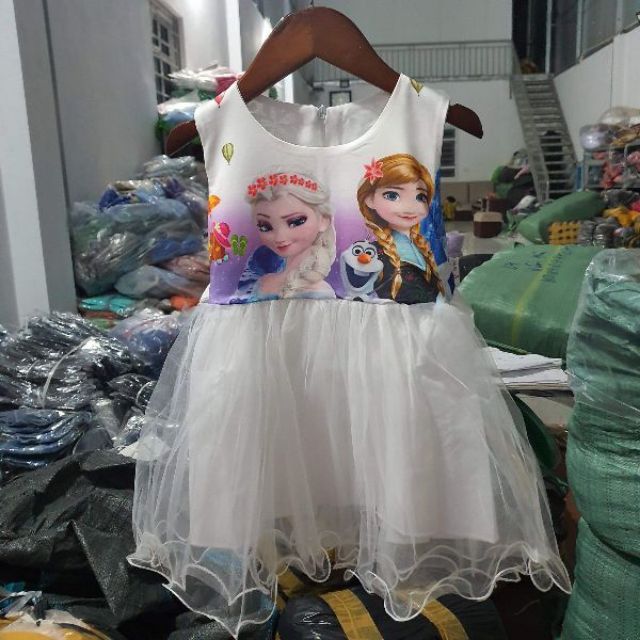 Váy công chúa Elsa sz nhí 7-15kg