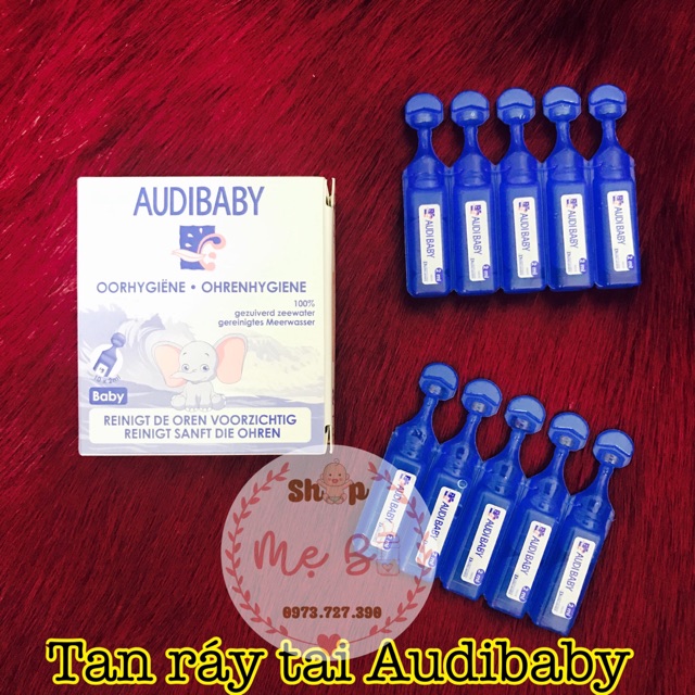 Dung dịch tan ráy tai Audibaby Pháp