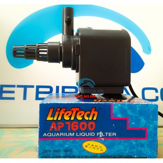 Máy bơm đẩy bể cá LIFETECH AP 1600-2500-3500-4500. Bơm chìm hoàn toàn dòng LifeTech dành cho bể cá, hồ Koi