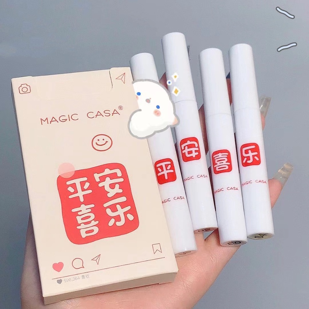 Set 2 Son Kem Lì Lâu Trôi 8 Màu Sắc Lựa Chọn