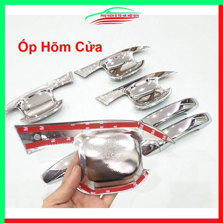 Ốp tay hõm MG ZS 2021-2023 mạ Crom chống trầy trang trí xe