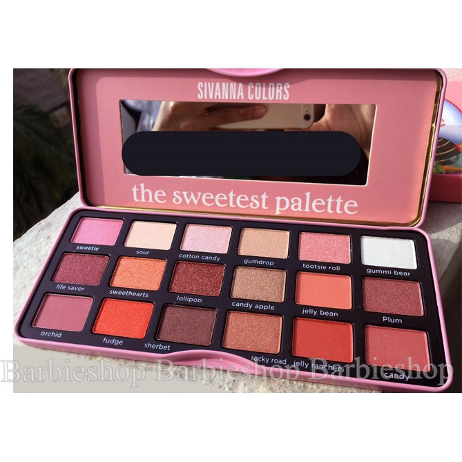 Phấn mắt Sivanna Colors Palette HF7006