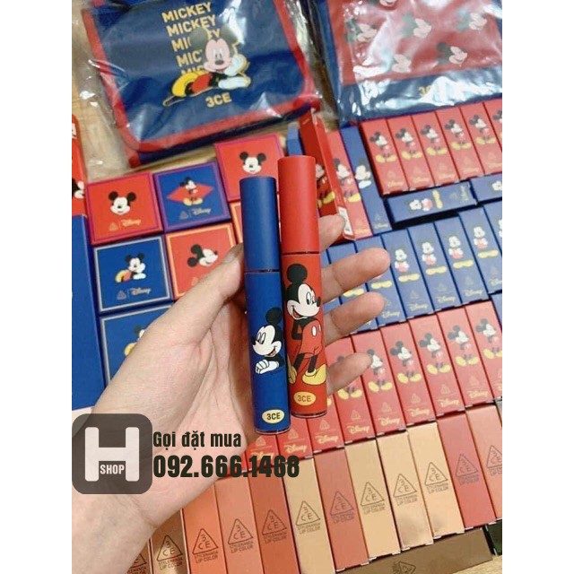 Son 3CE Mickey TATTOO LIP TINT - PHIÊN BẢN CHUỘT MICKY Bản Hàn Quốc 💝 Son 3CE Mickey Mouse Limited Edition