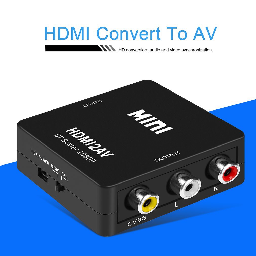 Bộ Chuyển Đổi Hdmi Sang Av Hdmi2av 1080p Hd