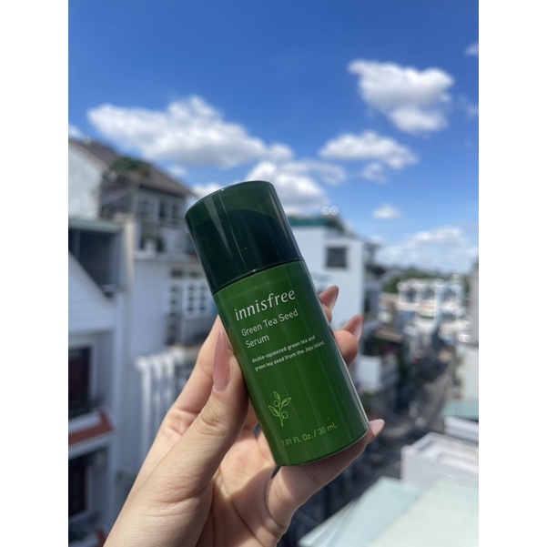 Tinh Chất Giảm Mụn và Chống Lão Hóa Từ Hạt Trà Xanh Innisfree The Green Tea Seed Serum 30ml