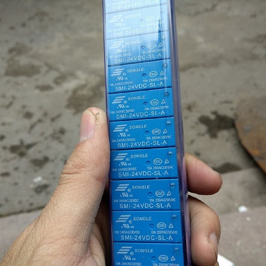 Rơ le SONGLE 10A -24V Linh kiện máy hàn