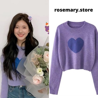 Áo len tím tay dài Triệu Lộ Tư