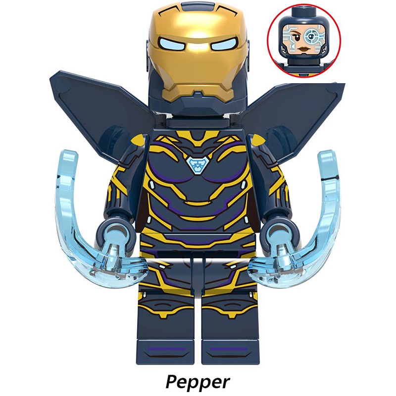 Mô Hình Đồ Chơi Lắp Ráp Nhân Vật Siêu Anh Hùng Thor Loki Captain Man