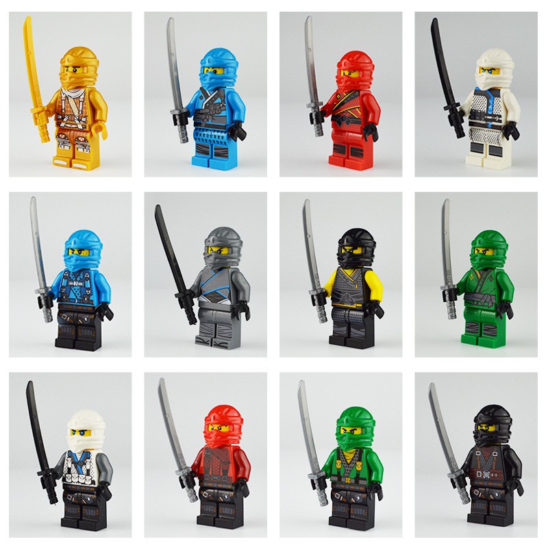 Bộ 12 Mô Hình Mini Ninjago