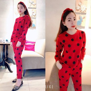 Bộ đồ mặc nhà-Bộ đồ thu đông nữ