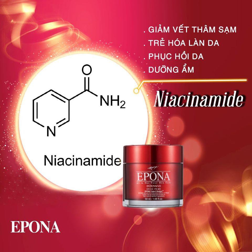 Kem Dưỡng Da Đa Năng Epona All In One Total Skin Care Intensive Chống Lão Hóa, Dưỡng Sáng Da Chiết Xuất Dầu Ngựa  50ml