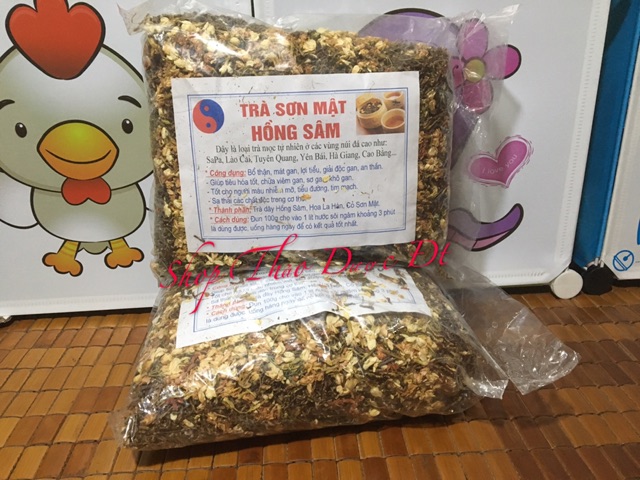 1KG TRÀ SƠN MẬT HỒNG SÂM SAPA - LOẠI NHIỀU HOA