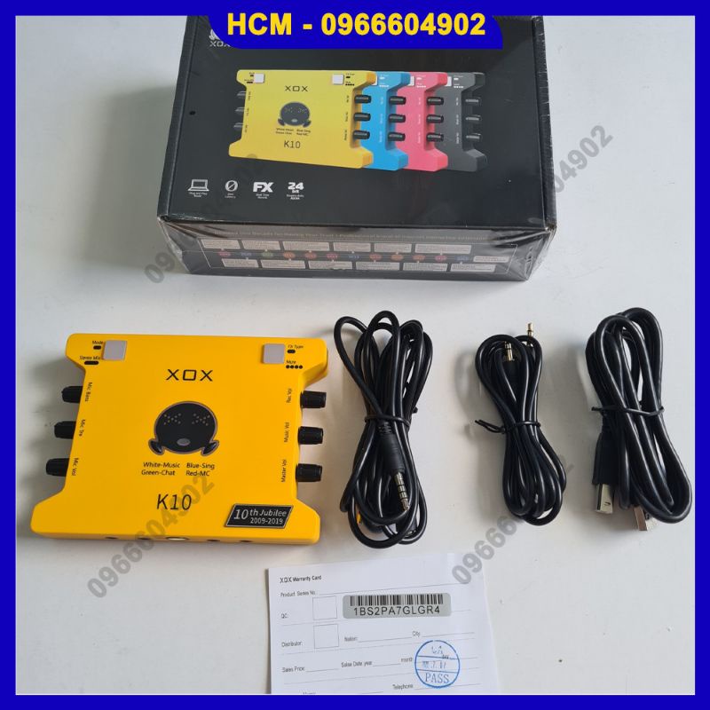 Sound card K10 phiên bản mới kỉ niệm 10 năm siêu hay, k10 đời mới k10 vàng k10 new k10 2020