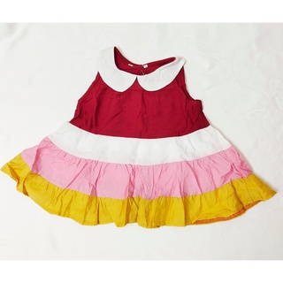 Đầm bé gái, váy trẻ em vải kate họa tiết 4 màu xinh xắn cho bé (6-10kg)