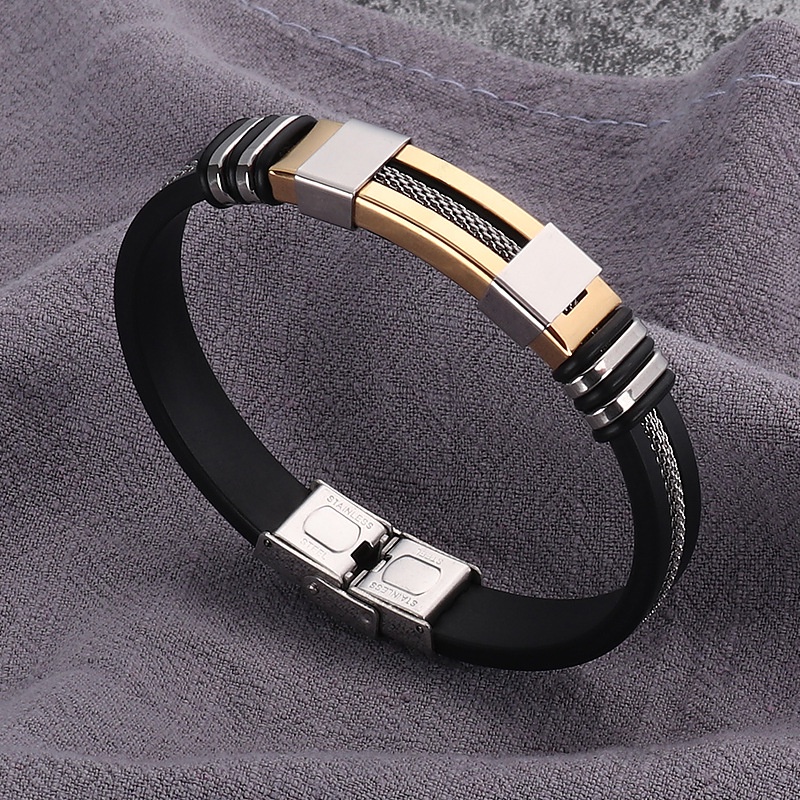 Vòng Tay ECGIFT BR010 Chất Liệu Thép Không Gỉ Thời Trang