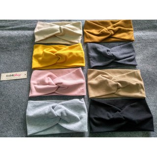 Băng đô turban thắt bản lớn