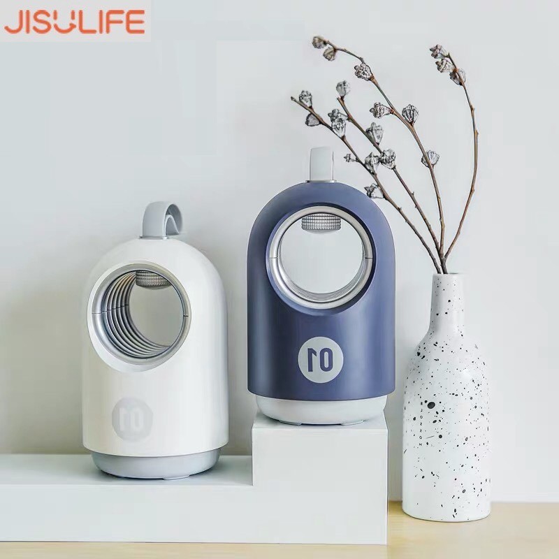 Đèn bắt muỗi diệt côn trùng kiêm đèn LED ngủ thông minh Jisulife No.1 – Đèn bắt muỗi tự động bằng ánh sáng