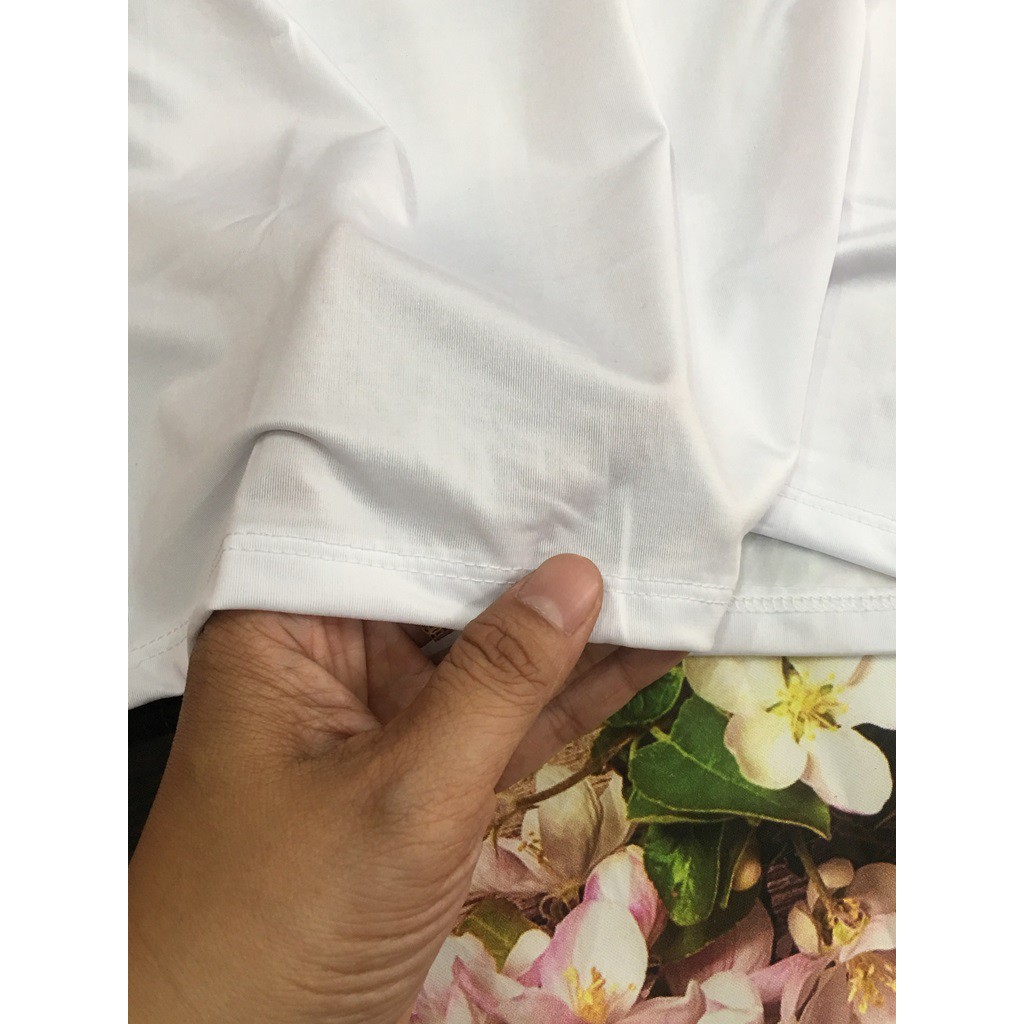 Áo lá thun lạnh trơn nhiều size
