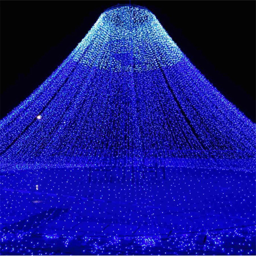 Dây đèn led dài 4.5m cắm điện Đèn nháy led nhiều màu trang trí tiệc, giáng sinh, trang trí tết DC-124