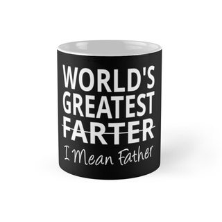 Cốc sứ in hình - world's greatest farter i mean father mug - - best gift for family friends- ms 1076