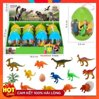 Đồ Chơi Mô Hình Trứng Khủng Long Mini Cho Bé