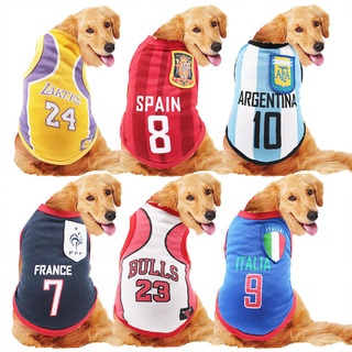 Summer pet breathable vest dog clothes