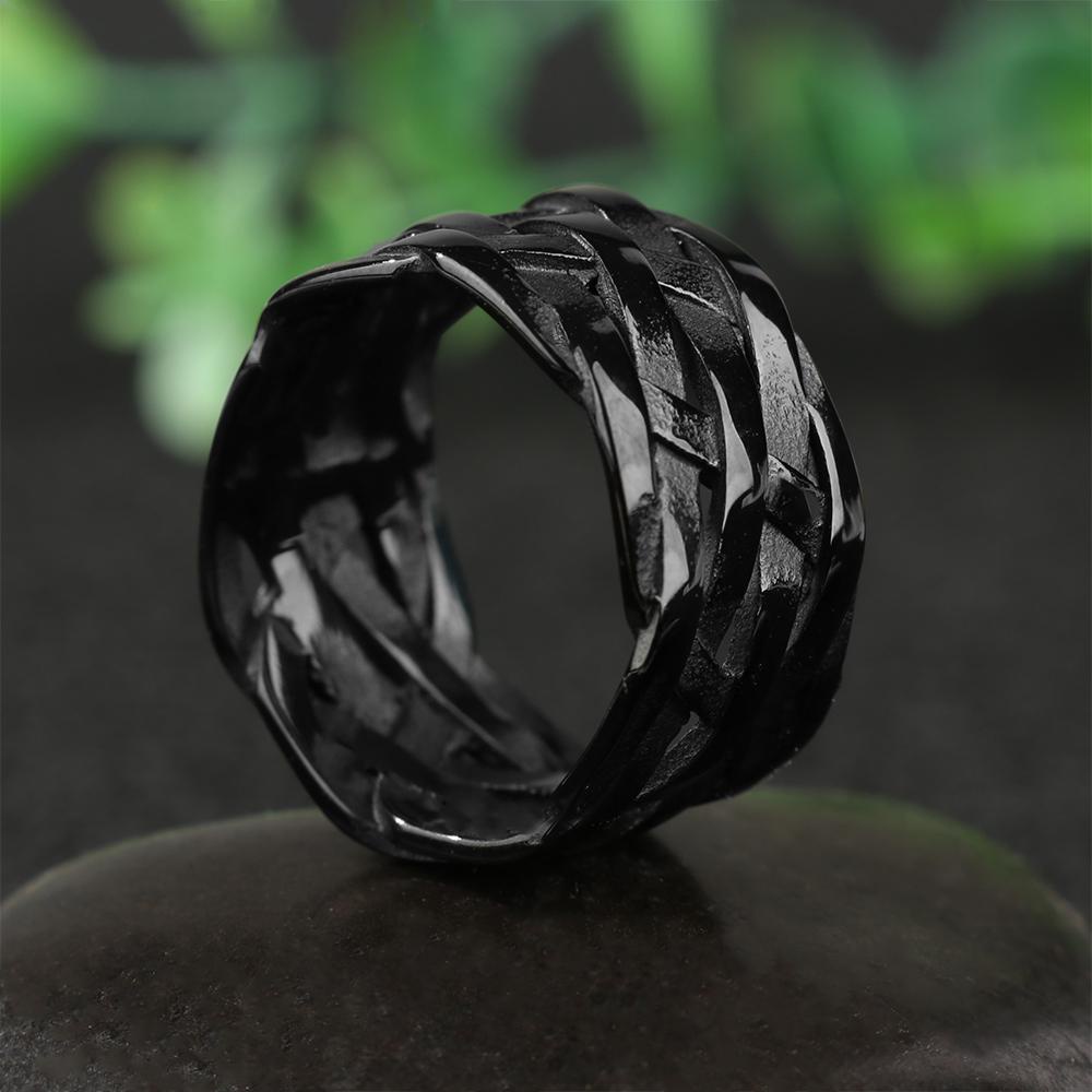 Nhẫn Khắc Biểu Tượng Viking 1 Phong Cách Rock Gothic