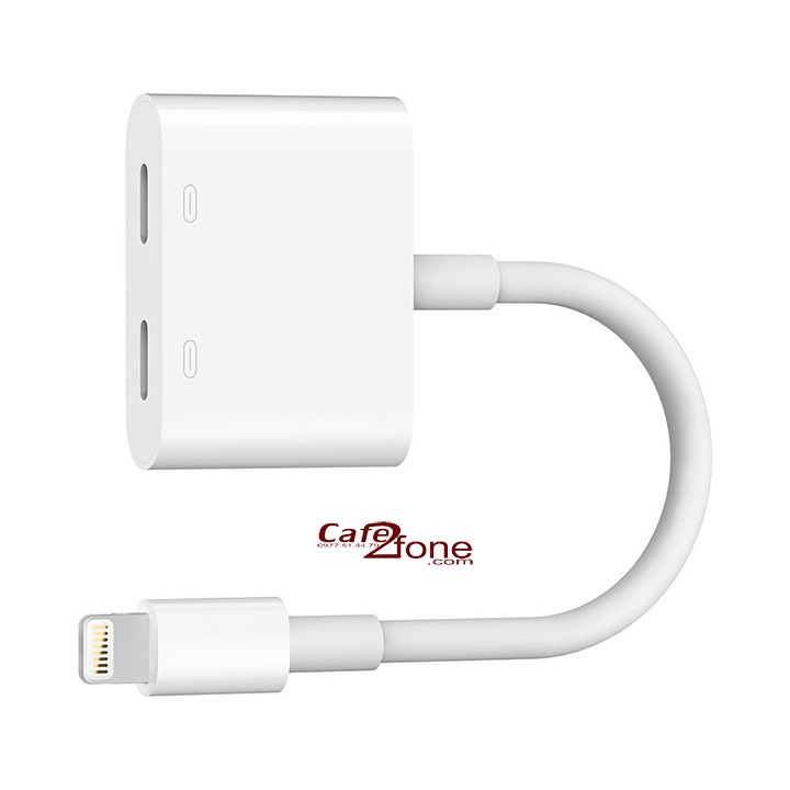 Cáp chia cổng lightning 1 thành 2
